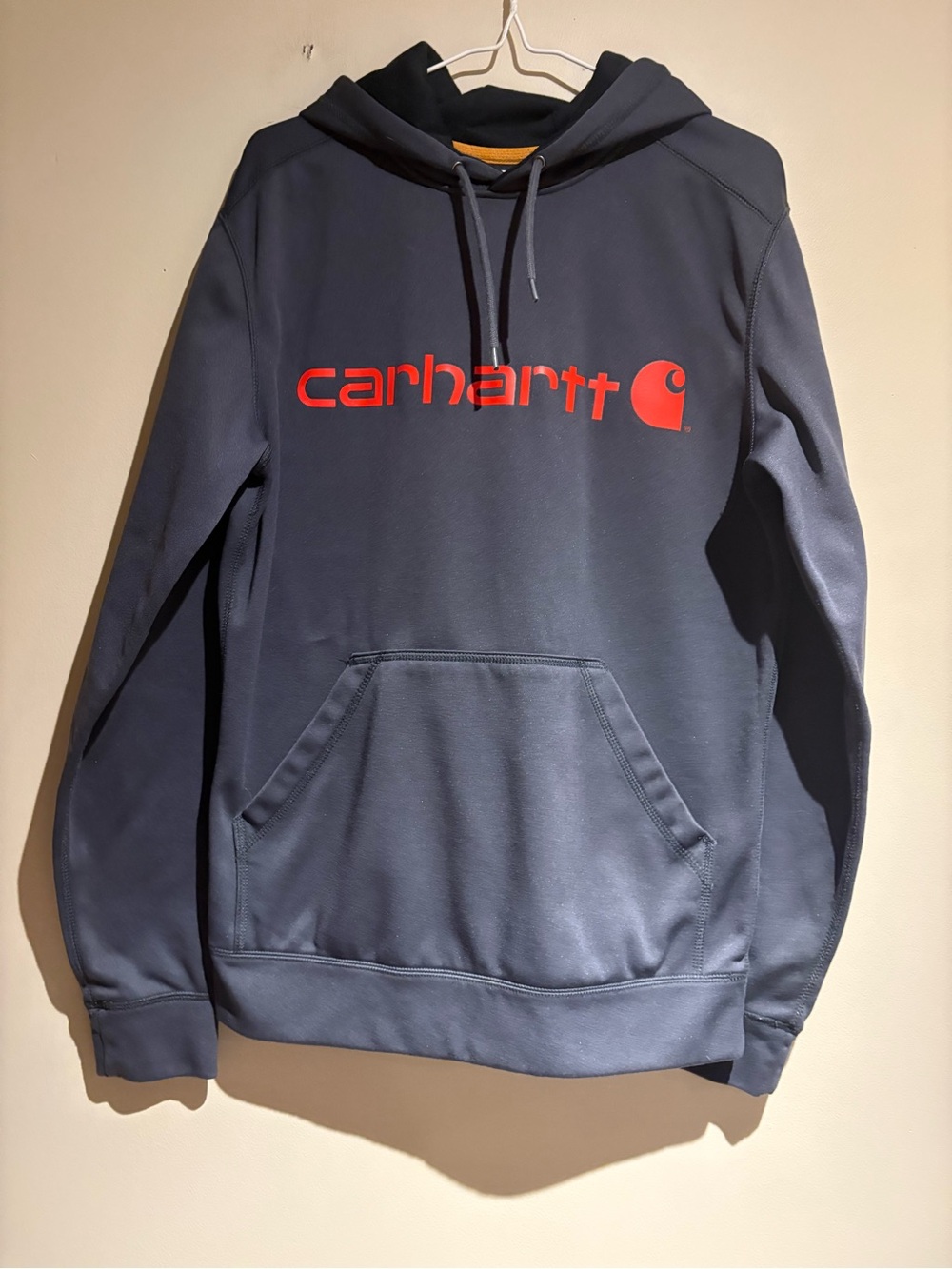 Carhartt Force® Extremes Signature Graphic Hooded Sweatshirt Size Small Grey